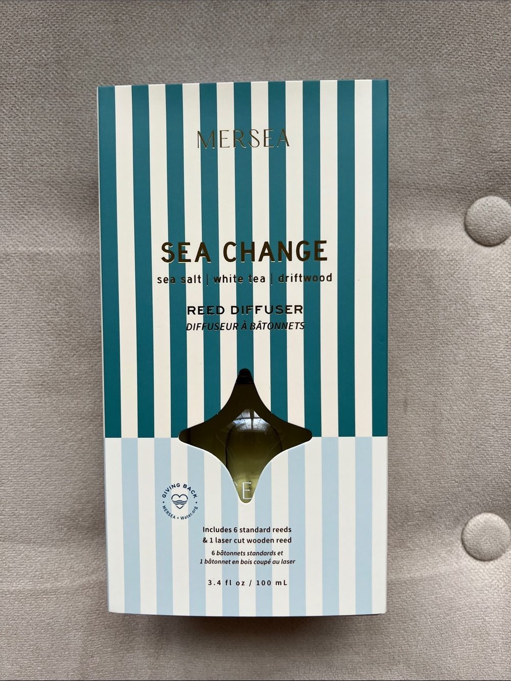 NWT! Mersea Sea Change Reed Diffuser - Picture 4 of 4
